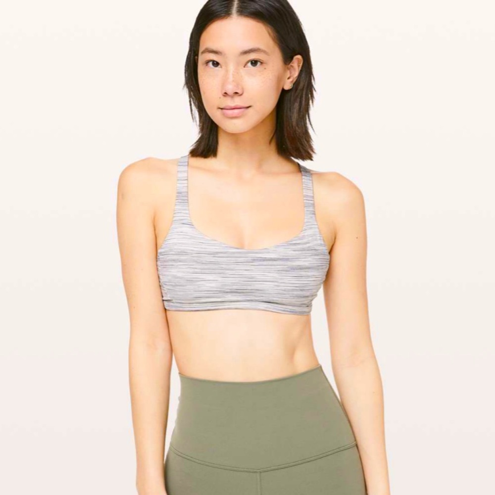 Lululemon Free To Be Zen Strappy Sports Bra 12 - Picture 2 of 7